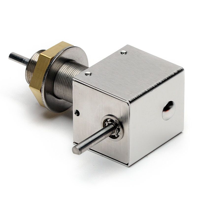 275-0006-2 | Telemark Rt. Angle Rotary Feedthru, 1.25" Bolt