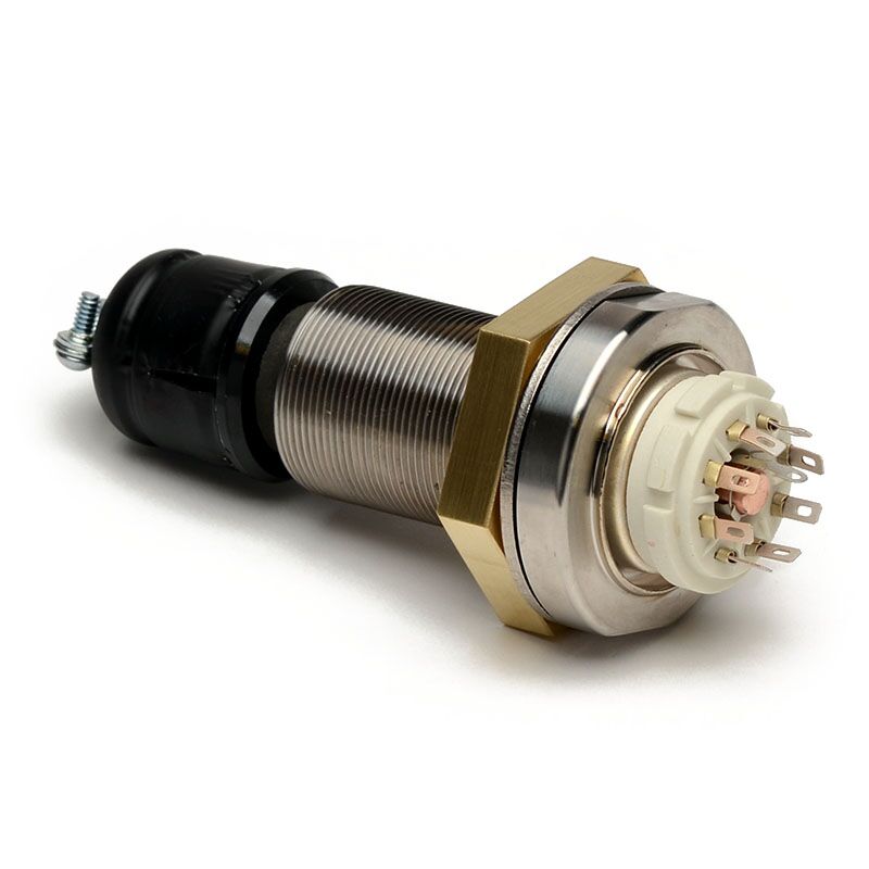 275-0008-2 | Telemark 8 Pin Instrument Feedthru, Octal, 1.25" Bolt