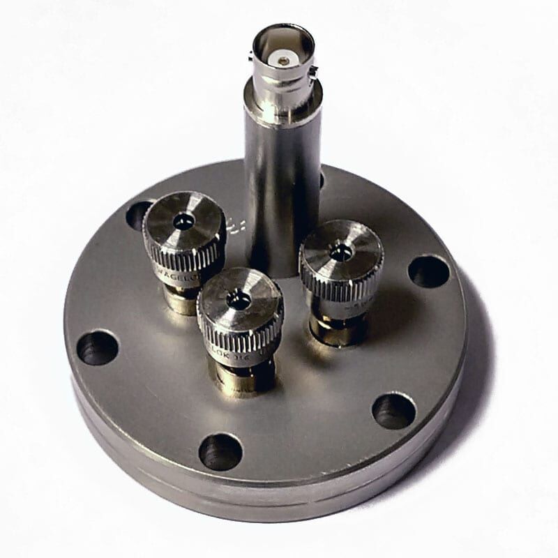 880-2400-8 | Telemark Sensor Feedthru, Single with Shutter, 2-3/4" CFF