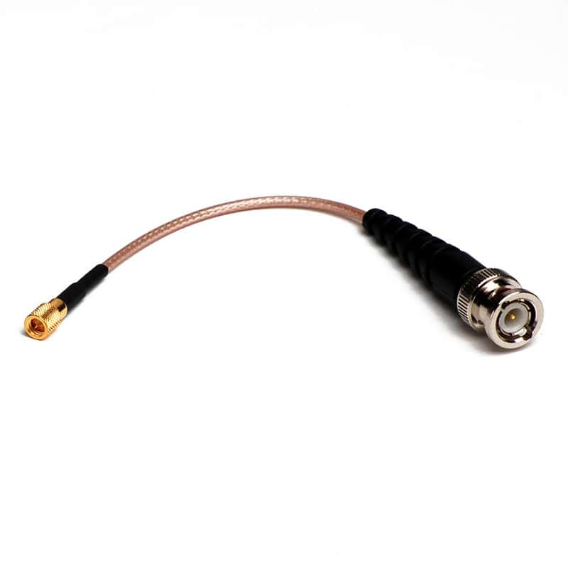 880-2420-8 | Telemark Cable, 6" BNC Male/microdot